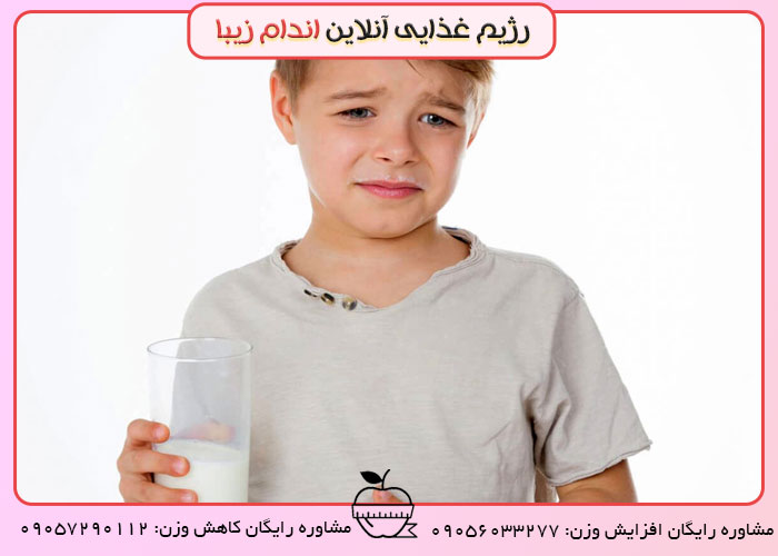عدم تحمل لاکتوز شیر