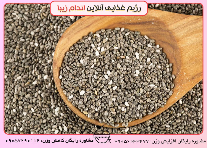 دانه چیا و لاغری