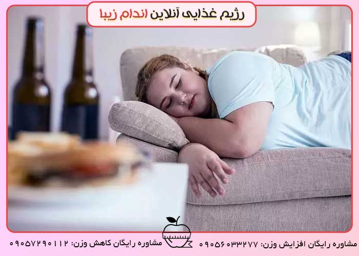 مشکل خواب و چاقی